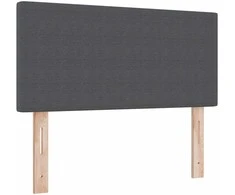 Galvūgalis Tamsiai pilka 90 cm Kordūrinis audinys