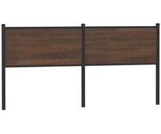 Pakaitinis galvūgalis, ruda ąžuolo spalvos, 160cm, mediena ir plienas