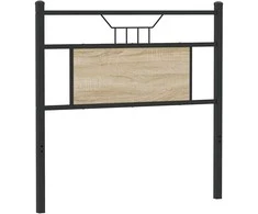 Pakaitinis galvūgalis Sonoma ąžuolas 75 cm inžinerinis medis ir plienas