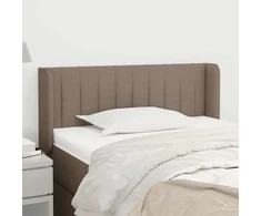 Galvūgalis su auselėmis,taupe spalvos,103x16x78/88cm, audinys