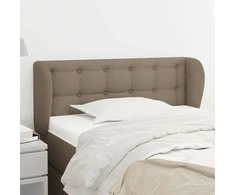 Galvūgalis su auselėmis,taupe spalvos,83x23x78/88 cm, audinys