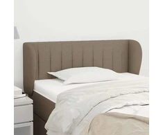 Galvūgalis su auselėmis,taupe spalvos,83x23x78/88 cm, audinys