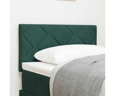 Galvūgalis Tamsiai žalia 80 cm Aksomas