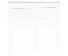 Galvūgalis su galvūgalio Balta 120 cm Apdirbta mediena