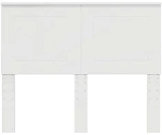 Galvūgalis Blizgus baltas 100 cm Dirbtinė mediena