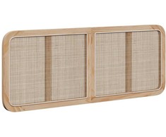 Galvūgalis su galvūgalio Natūrali 140 x 55 x 3 cm Ratanas