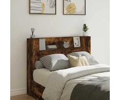Galvūgalis su lentyna Rūkyta ąžuolas 140 x 16,5 x 103,5 cm