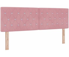 Galvūgalis Rožinė 160 cm Aksomas