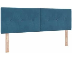 Galvūgalis Tamsiai mėlyna 160 cm Aksomas