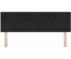 Galvūgalis Juodas 144 cm Aksomas