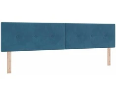 Galvūgalis Tamsiai mėlyna 200 cm Aksomas