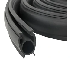 Garažo durų sandarinimas Juoda 41 x 33 mm 5 m PVC