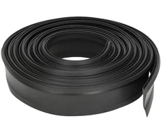 Garažo durų sandarinimas Juoda 52 x 2 mm 3 m PVC