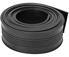 Garažo durų sandarinimas Juoda 70 x 6 mm 6 m PVC