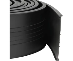 Garažo durų sandarinimas Juoda 70 x 6 mm 5 m PVC