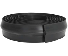 Garažo Grindų Sandariklis Juoda 112 x 20 mm 5,5 m EPDM guma