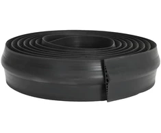 Garažo Grindų Sandariklis Juoda 155 x 28 mm 5,5 m EPDM guma