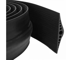 Garažo Grindų Sandariklis Juoda 155 x 28 mm 8 m EPDM guma