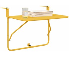 Kabantis balkono stalas Garstyčių 60 x 39 x 65 cm Plienas