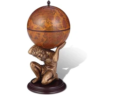 Gaublio formos baras su Atlaso stovo dizainu, 42x42x85cm