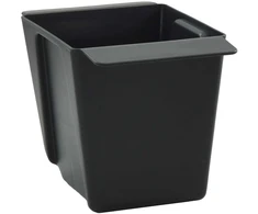 Gėlių dėžės Euro paletėms 12 pcs Juoda 14 x 9 x 9,5 cm