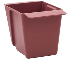 Gėlių dėžės Euro paletėms 12 pcs Ruda 14 x 9 x 9,5 cm