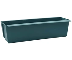 Gėlių dėžės Euro paletėms 12 pcs Žalia 36 x 13,5 x 9,5 cm