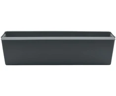 Gėlių dėžės Euro paletėms 24 vnt. Pilka 36 x 13,5 x 9,5 cm