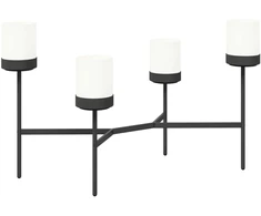 Gėlių stovas Balta 125 x 55 x 81 cm PP ir Plienas