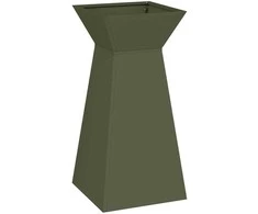 Stulpinis sodinukas 2 vnt. Alyvuogių 35 x 35 x 73 cm