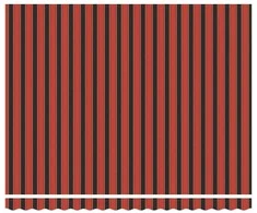 Ištraukiama markizė Geltona ir Oranžinė 400 × 350 cm