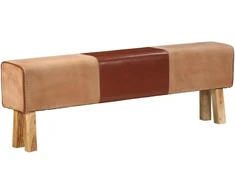 Gimnastikos arklys, rudos spalvos, 160cm, tikra oda ir akacija