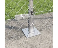 Lauko grandininis tvoros su betono pagrindu 10 x 1,4 m