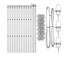 Grandinės tvoros tvirtinimas 25 x 0,8 m Galvanizuotas plienas