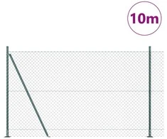 Tvorelės stulpas Žalia 10 x 1,4 m (60 x 60 mm tinklelis)