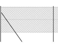 Grandinės tvoros tvirtinimas 25 x 1,4 m PVC dengtas plienas