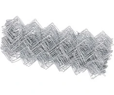 Grandinės ryšio tvora 10 x 0,8 m Galvanizuotas plienas Sidabro