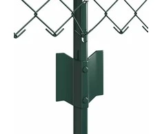 Grandininės tvoros su stulpeliu 10 x 0,8 m PVC dengtas plienas