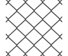 Tvorelės stulpas Pilka 10 x 1 m (60 x 60 mm tinklelis)