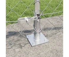 Lauko grandininis tvoros su betono pagrindu 10 x 0,6 m