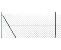 Tvorelės stulpas Žalia 10 x 1 m (60 x 60 mm tinklelis)