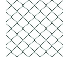 Grandininė tvora su smaigaliais 10 x 1,4 m PVC dengtas plienas