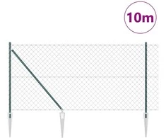 Tvorelės stulpas Žalia 10 x 1 m (60 x 60 mm tinklelis)