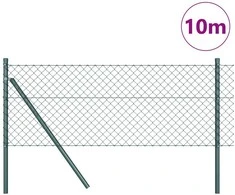 Grandinės tvoros tvirtinimas 10 x 0,8 m PVC dengtas plienas