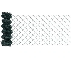 Grandininė tvora su betono baze 10 x 0,4 m PVC dengtas plienas