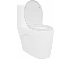 Tualeto sėdynė Balta 47 x 37 x 4 cm Duroplastas