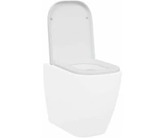 Tualeto sėdynė Balta 47,5 x 35 x 3,6 cm Duroplastas