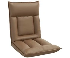 Reguliuojamas grindų fotelis Kapučino Dirbtinė oda