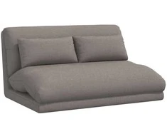 Grindų kėdė Taupe 110 x 82 x 55 cm audinys