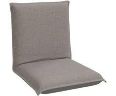 Grindų kėdė Taupe 54 x 64 x 59 cm audinys